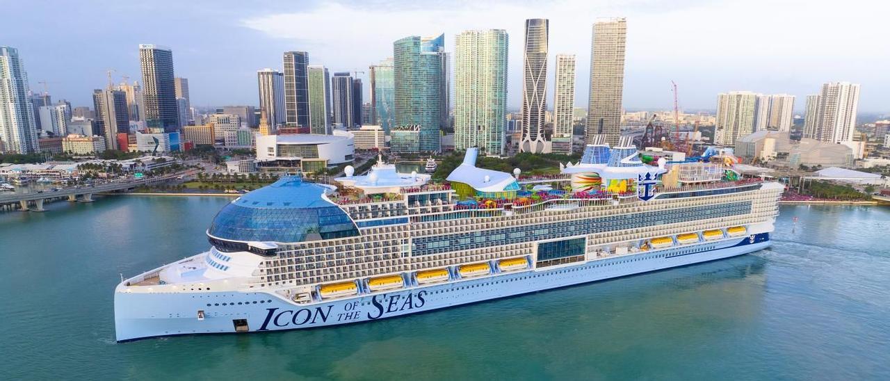 Una imagen del Icon of the Seas.