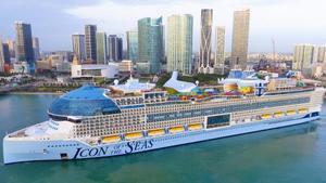 Una imagen del Icon of the Seas.