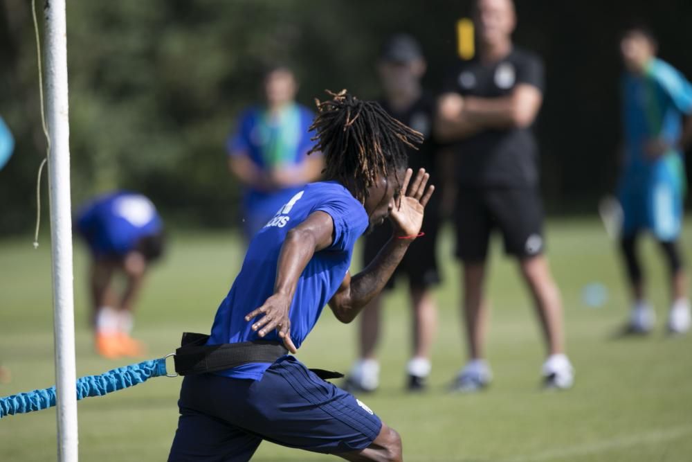 Entrenamiento del Oviedo