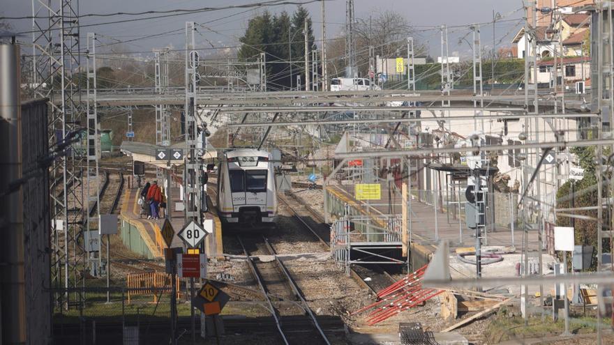 El Adif prepara un nuevo sistema de seguridad para la vía de la antigua Feve Oviedo-Infiesto