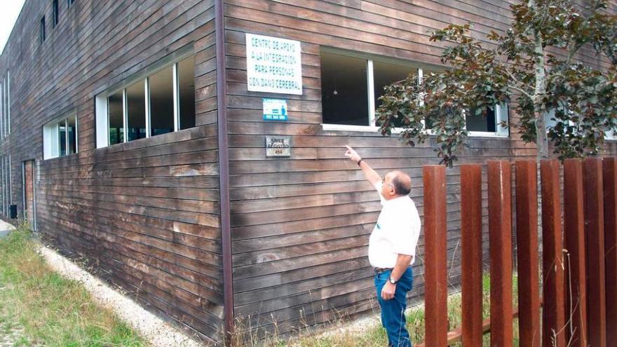 La antigua sede de la asociación &quot;Cébrano&quot; en Carbayín Alto.