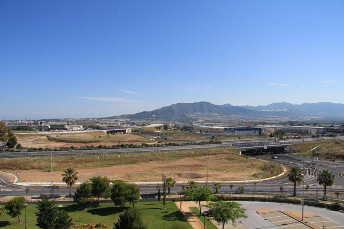 Vista aérea al sector de Buenavista, donde el PSOE exige la construcción de vivienda pública.