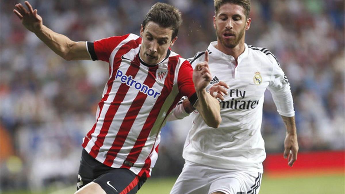 Sergio Ramos arrastra el problema en su sóleo desde el partido frente al Athletic