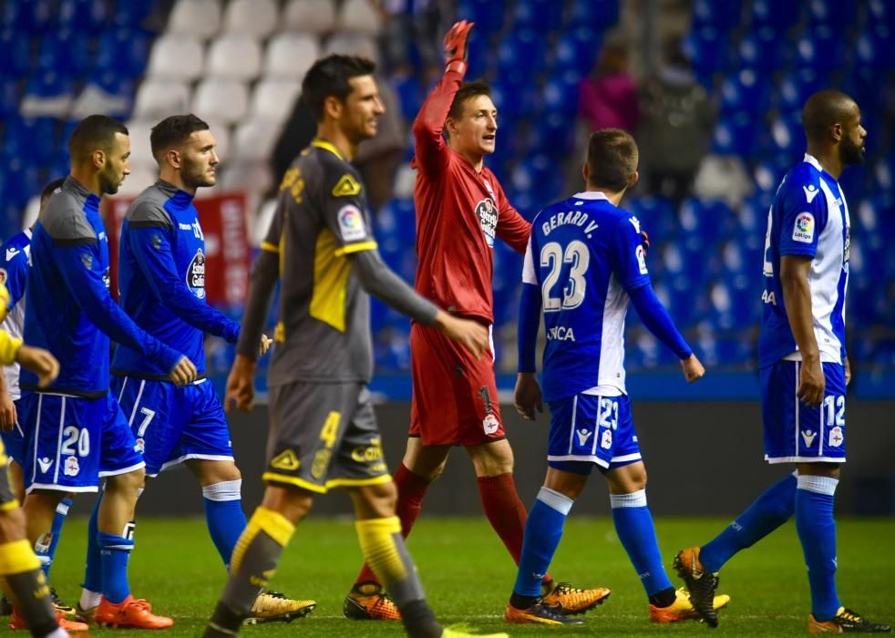 El Dépor cae goleado ante Las Palmas