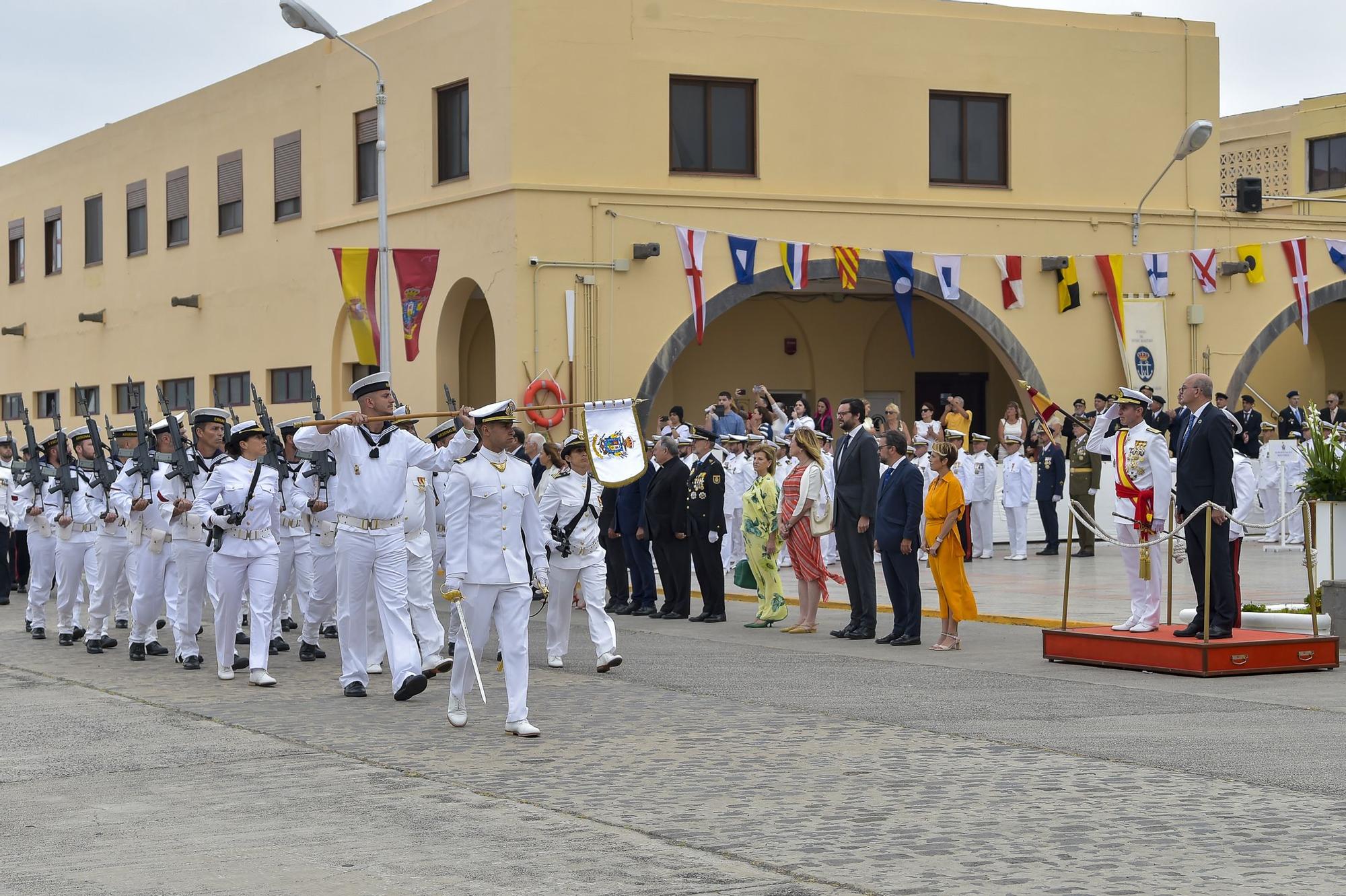 La Armada honra a su patrona, La Virgen del Carmen, en la Base Naval