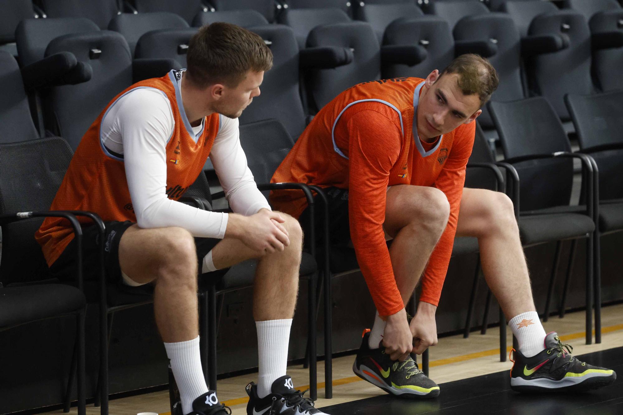 Entrenamiento Valencia Basket Club