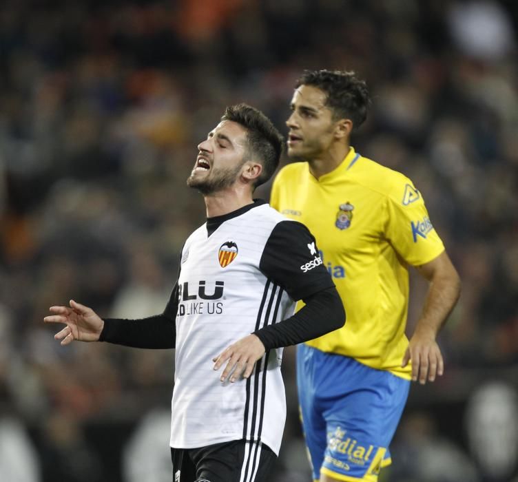 Valencia - Las Palmas, en imágenes