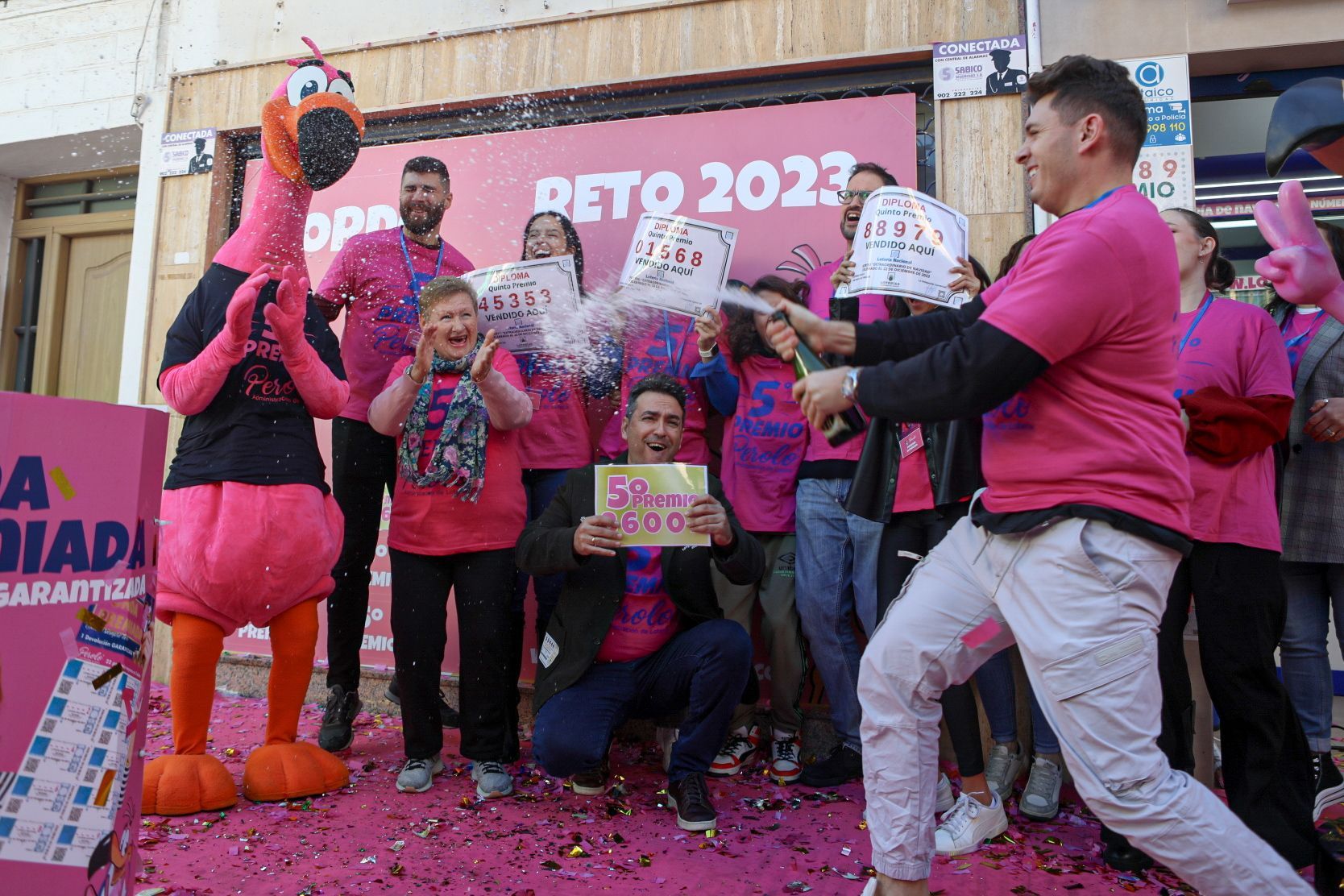 Las imágenes que la Lotería de Navidad 2023 deja en la Región de Murcia