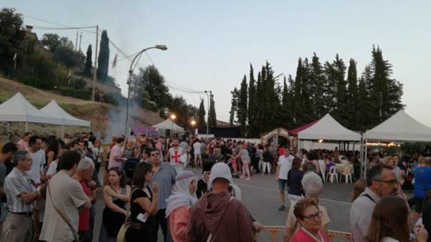 Màxima afluència de visitants durant l&#039;hora de sopar, ahir a la nit