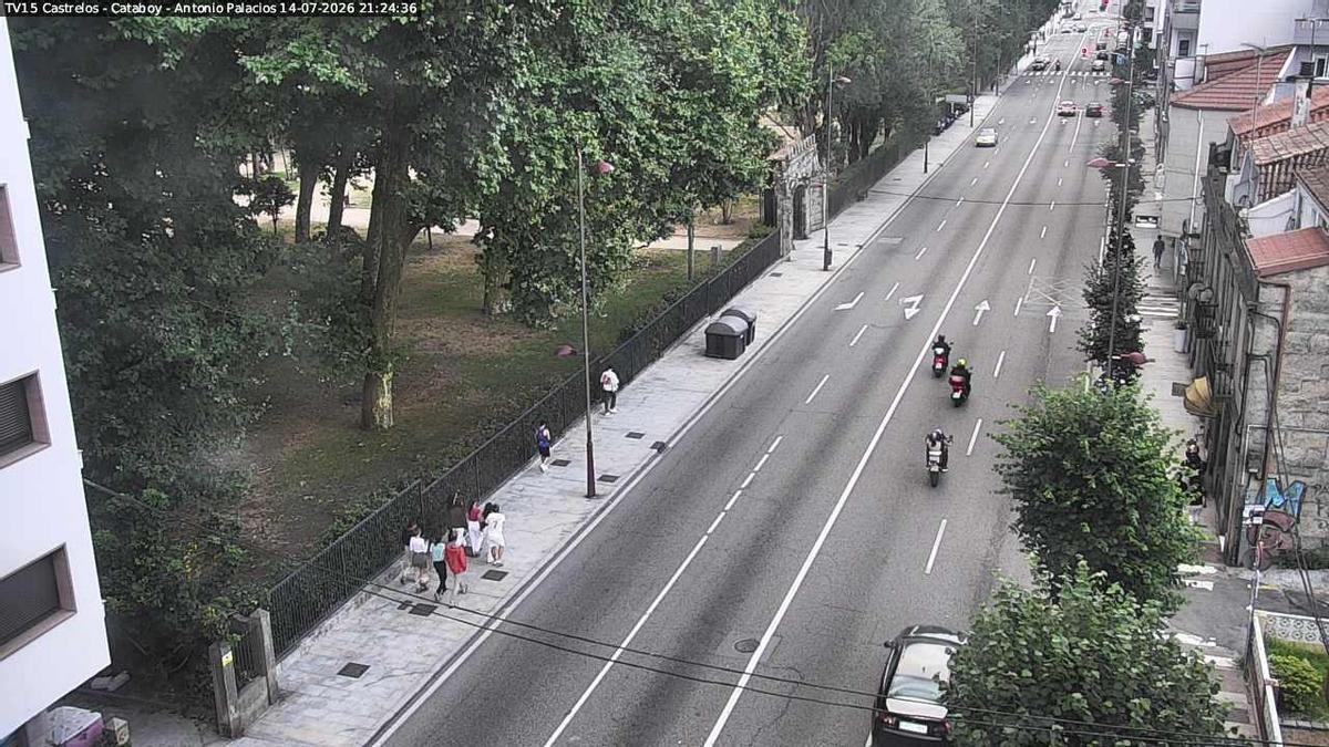 Una ciudad paralizada por el España-Francia: así están las carreteras de Vigo y su área