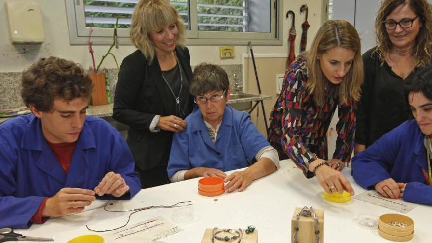 Imatge d&#039;arxiu d&#039;un taller de la fundació Ramon Noguera