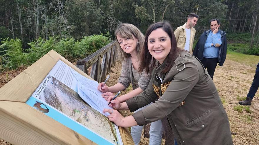 Moaña y Xunta firman la conformidad para ceder el castro de Domaio y lograr su apertura inminente