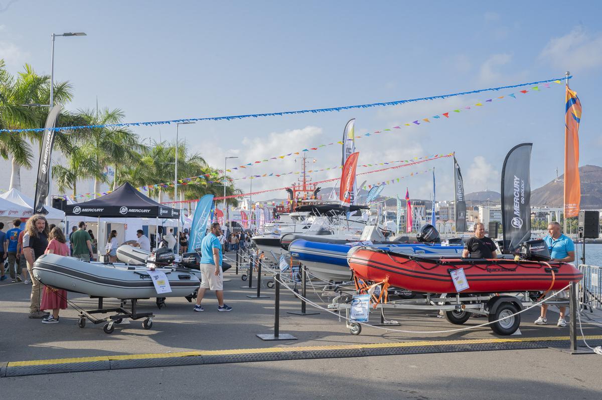 Embarcaciones expuestas en la pasada edición de la feria