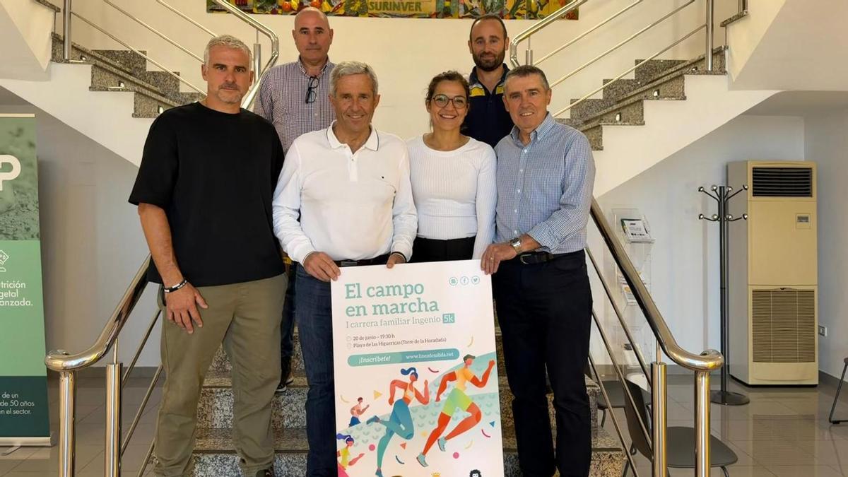 Presentación de la I Carrera Familiar Ingenio 5K ‘El Campo en Marcha’.
