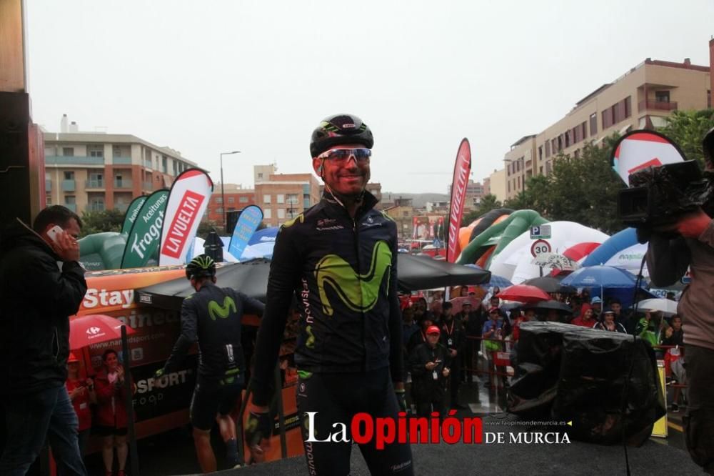 Salida de la Vuelta Ciclista a España desde Lorca