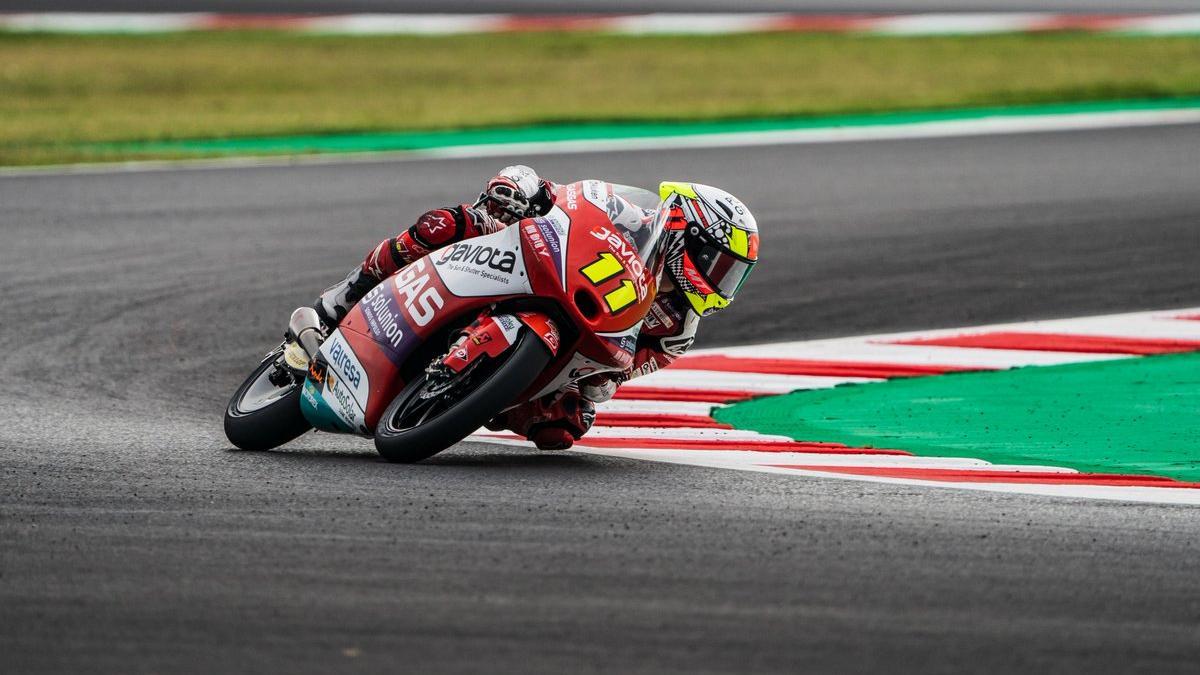 Sergio García Dols, en el Gran Premio de San Marino.