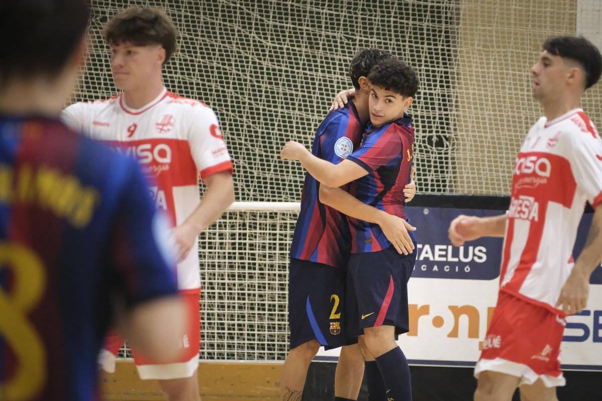 Imatges del Covisa Manresa - Barça Atlètic del Trofeu Les Codines