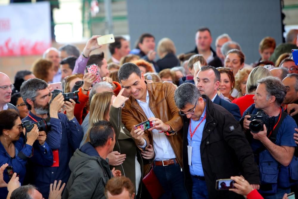 Acto de Pedro Sánchez en Burjassot