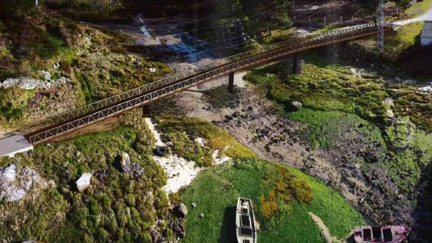 Infografía de cómo quedará el puente, según el proyecto expuesto en Costas. |  FdV