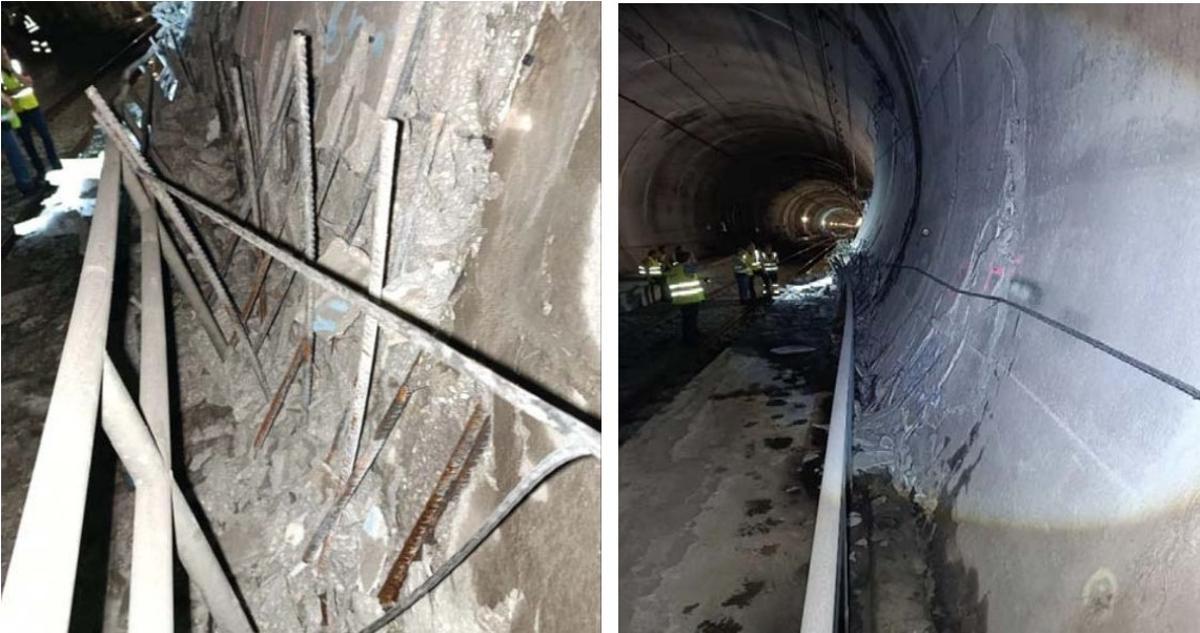 Las obras de reparación del túnel del AVE en el Valle de Abdalajís tienen un plazo de seis meses.