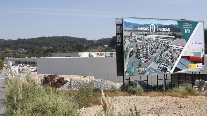 El centro comercial Nasas Nigrán toma impulso definitivo y abrirá en diciembre