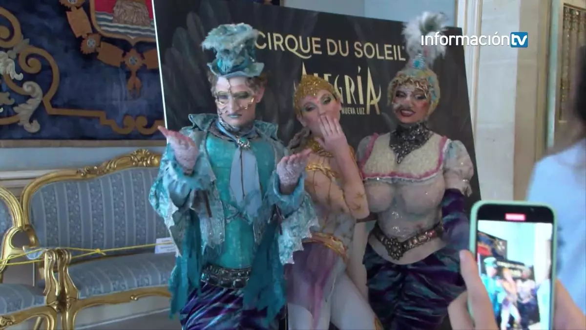 El Circo del Sol se prepara para desembarcar en Alicante con su espectáculo "Alegría"