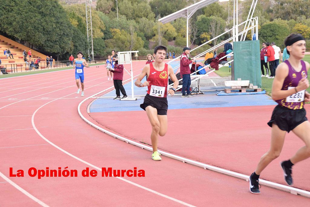 Regional absoluto y sub-23 de atletismo en Lorca