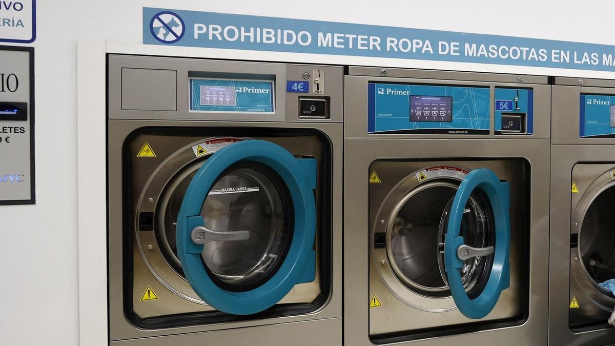 Lavandería autoservicio de Pontevedra.