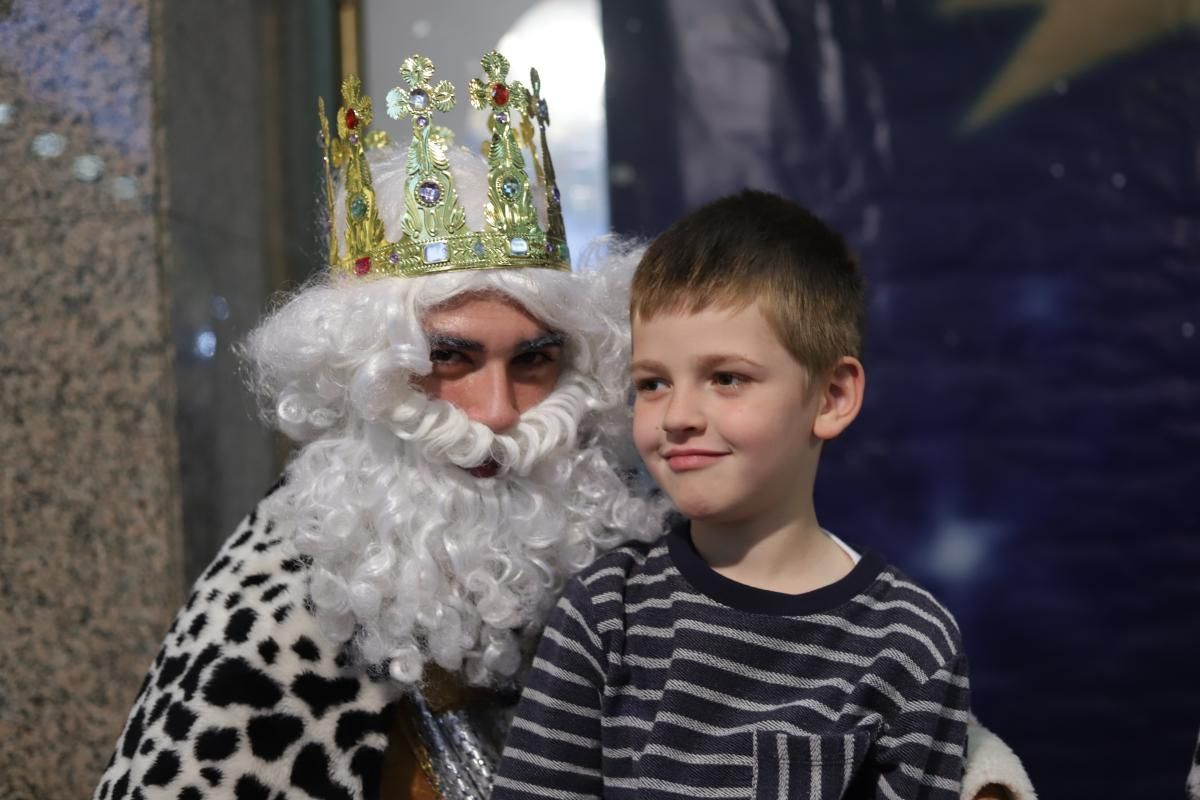 Fotos con los Reyes Magos realizadas el 3 de enero de 2018