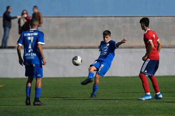 25-01-20  DEPORTES. CAMPOS DE FUTBOL DE LA ZONA DEPORTIVA DEL PARQUE SUR EN  MASPALOMAS. MASPALOMAS. SAN BARTOLOME DE TIRAJANA.  San Fernando de Maspalomas Santos- Veteranos del Pilar (Cadetes).  Fotos: Juan Castro.  | 25/01/2020 | Fotógrafo: Juan Carlos Castro