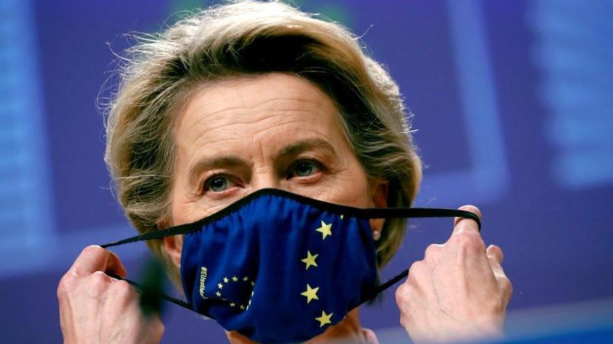 La presidenta de la Comisión Europea, Ursula von der Leyen.