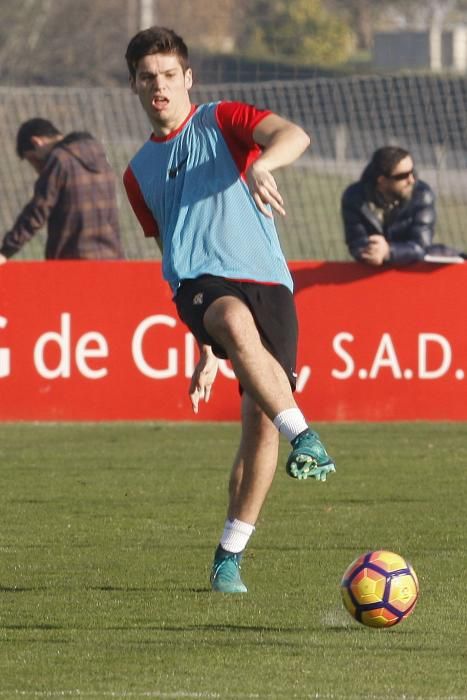 Entrenamiento del Sporting