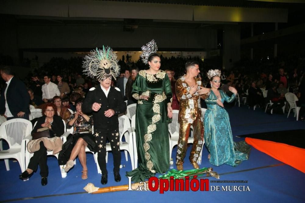 Gala de cambio de poderes en el Carnaval de Águilas 2019