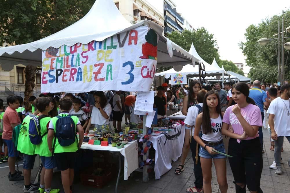 Los más jóvenes en la Feria del Emprendimiento