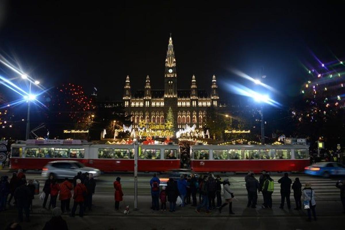 plaza Rathaus de Viena, Austria