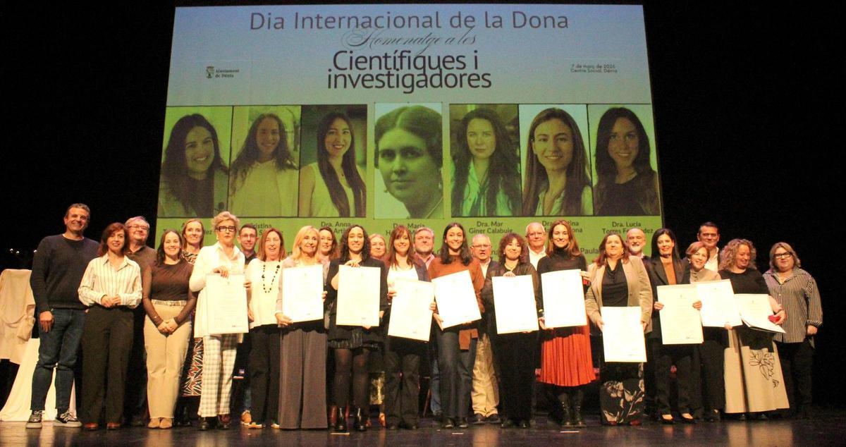 El reconocimiento a las mujeres científicas de Dénia