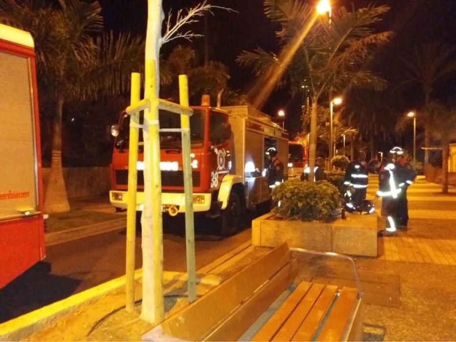 Hundimiento del suelo de una discoteca en Tenerife