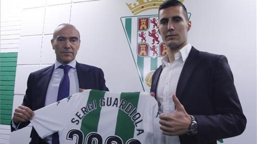 El Córdoba renueva a Sergi Guardiola hasta el 2022