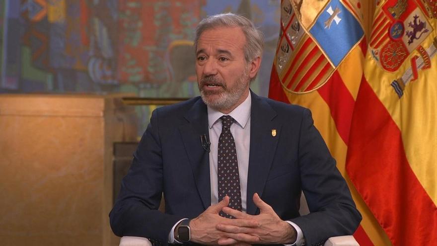 Azcón promete "la mayor rebaja fiscal de la historia" en Aragón esta legislatura
