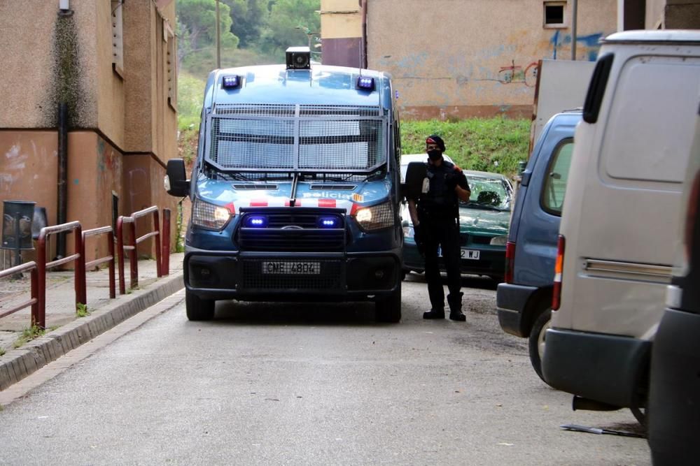 Nou operatiu policial contra el frau elèctric al barri de Font de la Pólvora