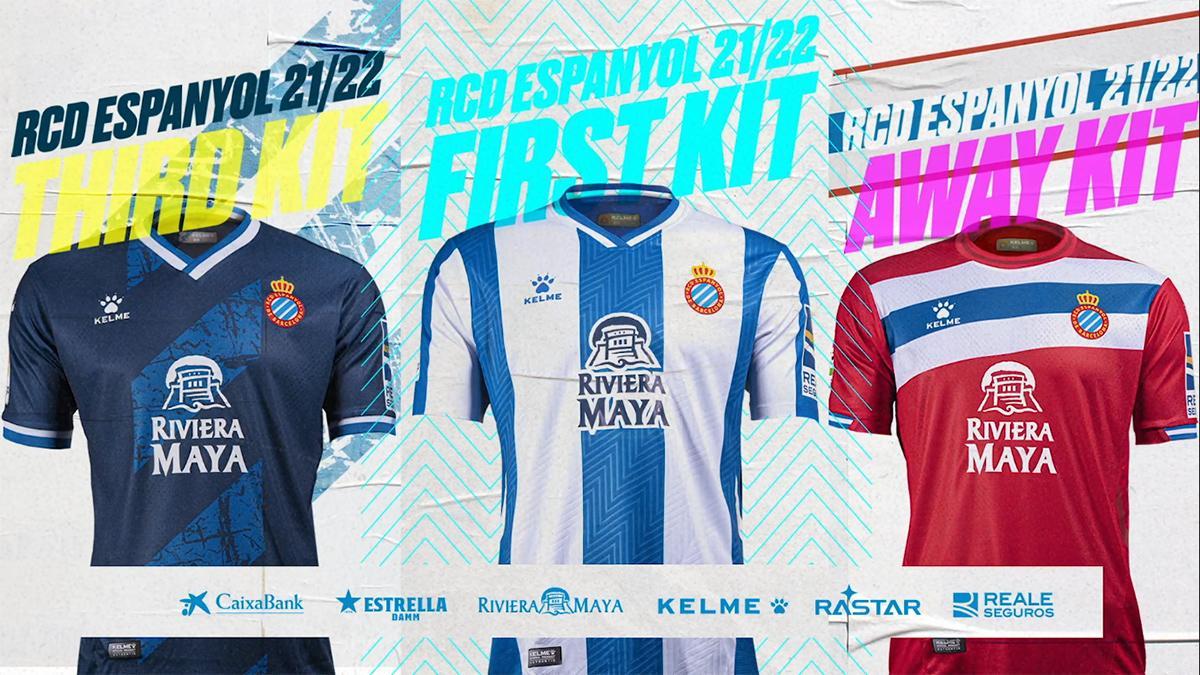 El spot de la camiseta del Espanyol para la temporada 2021/2022