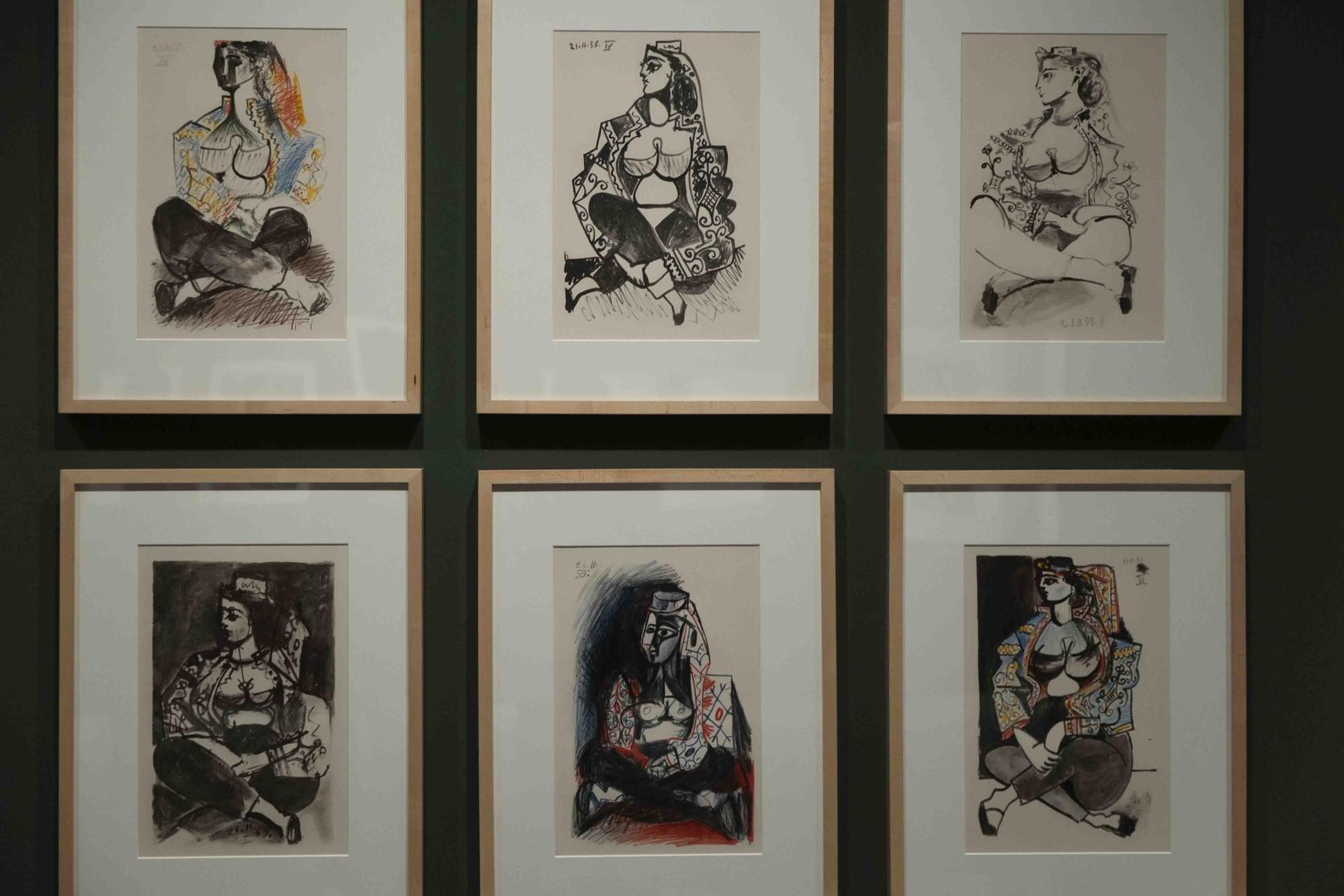 Picasso y la modelo