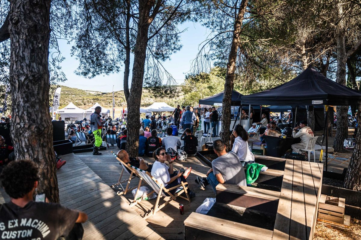 La AMV Green Rally tuvo motos, música y hasta barbacoa