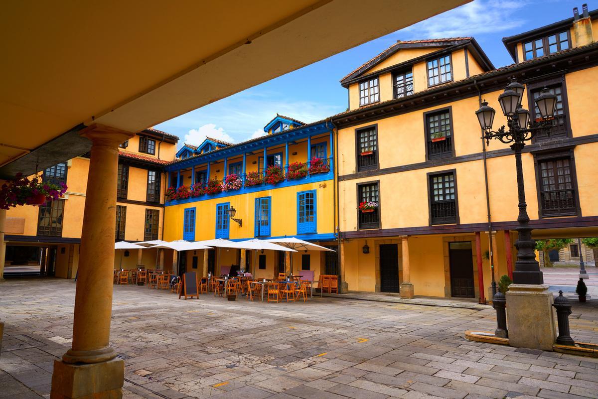 Esta plaza es el secreto mejor guardado de Oviedo.