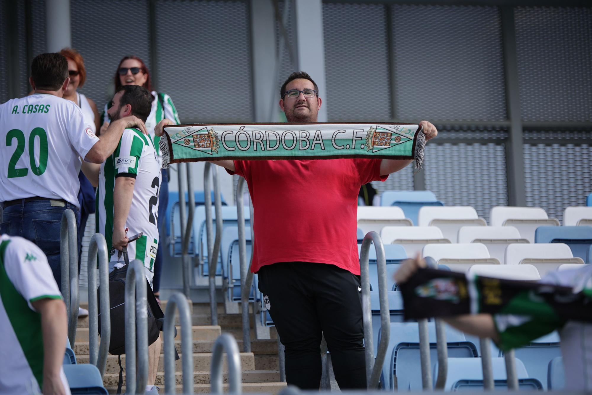 Los aficionados en el Real Madrid Castilla.Córdoba CF