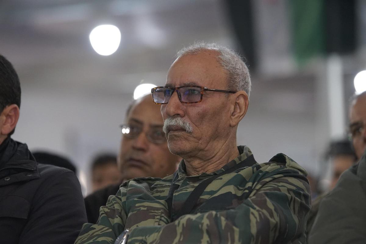 El líder del Frente Polisario, Brahim Gali.