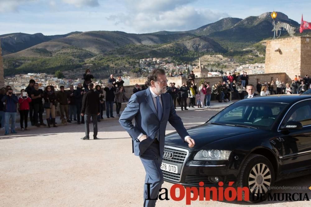 Visita de Mariano Rajoy a Caravaca