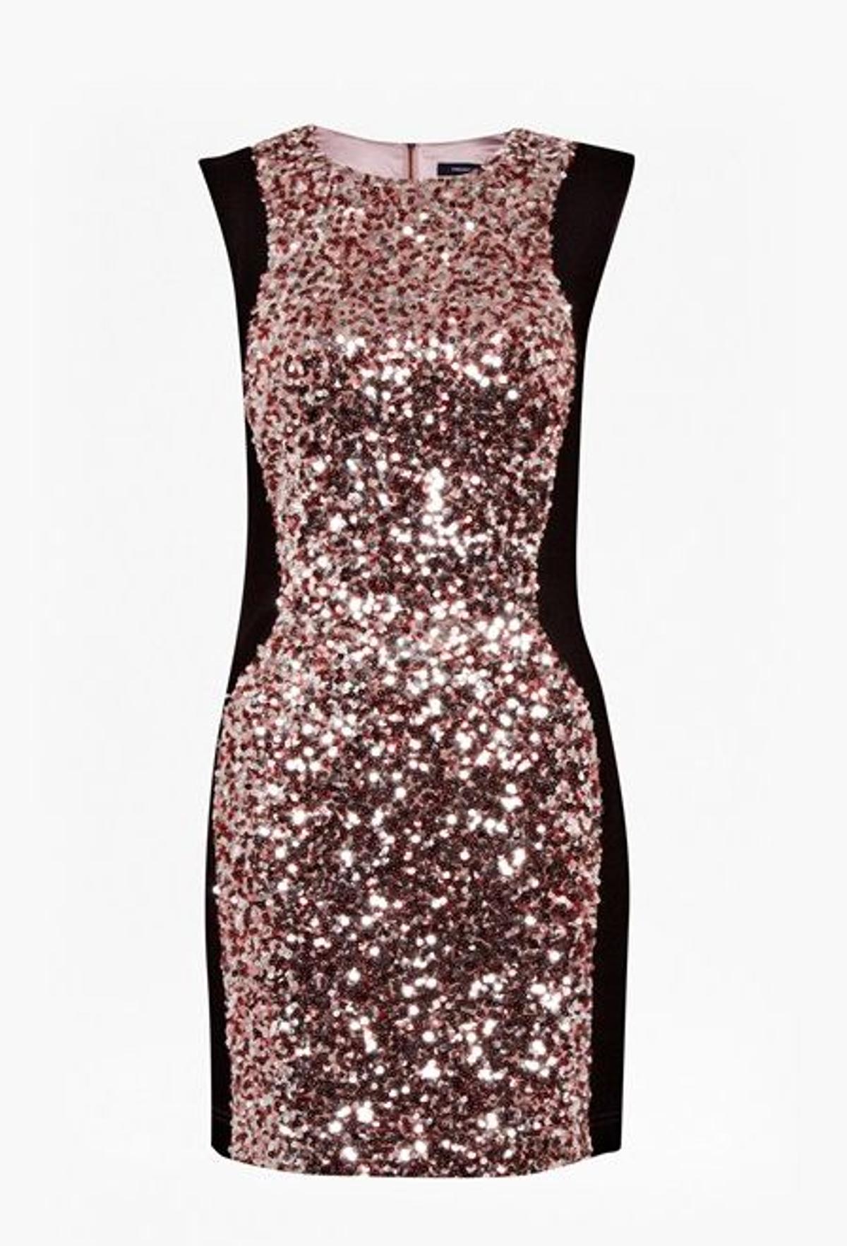 Vestido de lentejuelas, French Connection