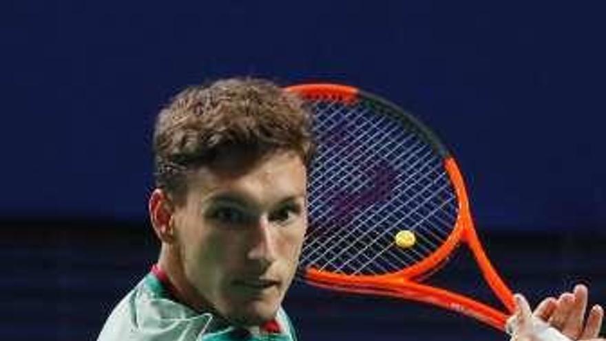 Pablo Carreño, ayer.