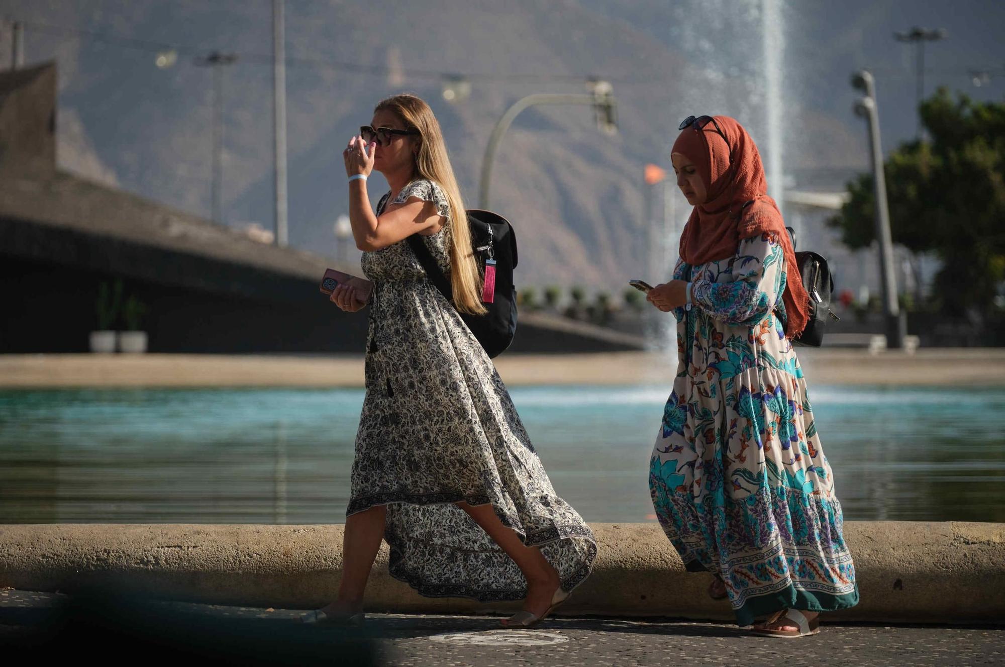 Jornada de calor y calima en Tenerife
